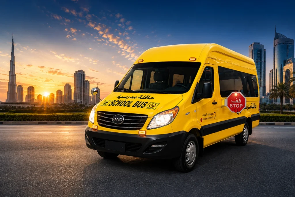 JAC Sunray School Bus Modification UAE