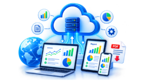 Cloud-based biometric attendance reporting