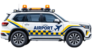Airport shuttle and hotel transfer vehicle
