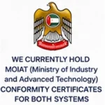 MOIAT conformity certification for vehicle fire suppression systems UAE