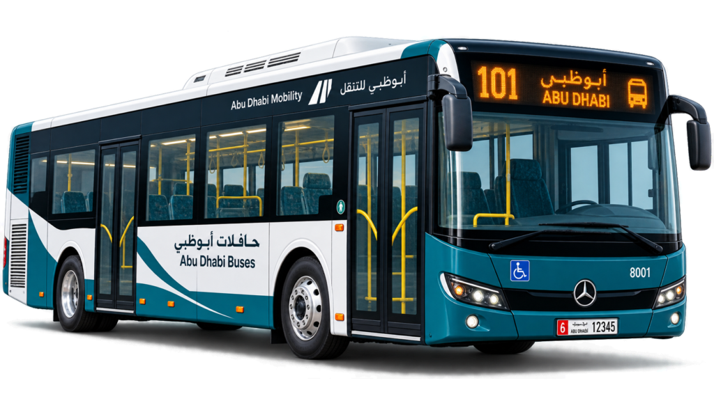 LED destination display for public buses UAE