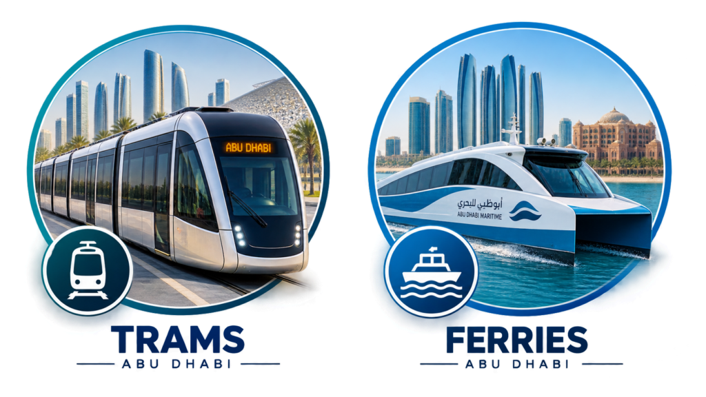 LED passenger information display for UAE public transport