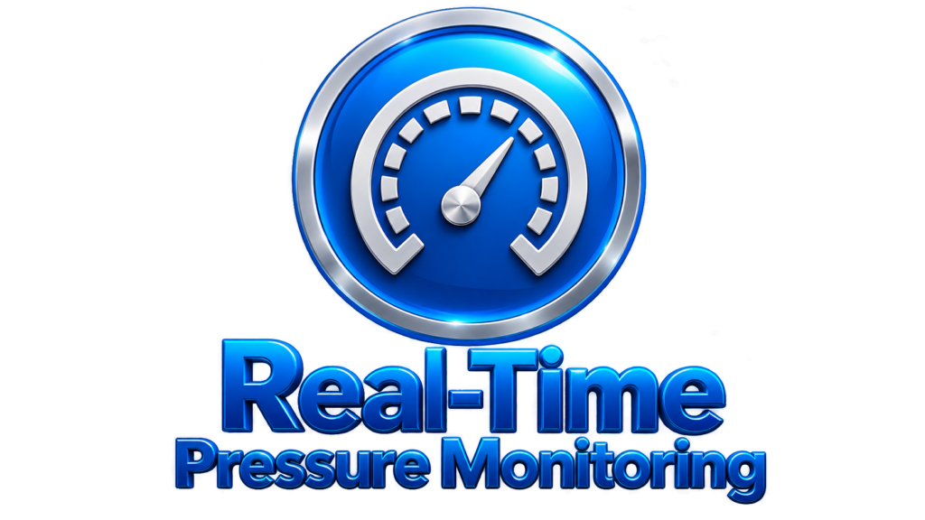 Real-time tyre pressure monitoring system for vehicles